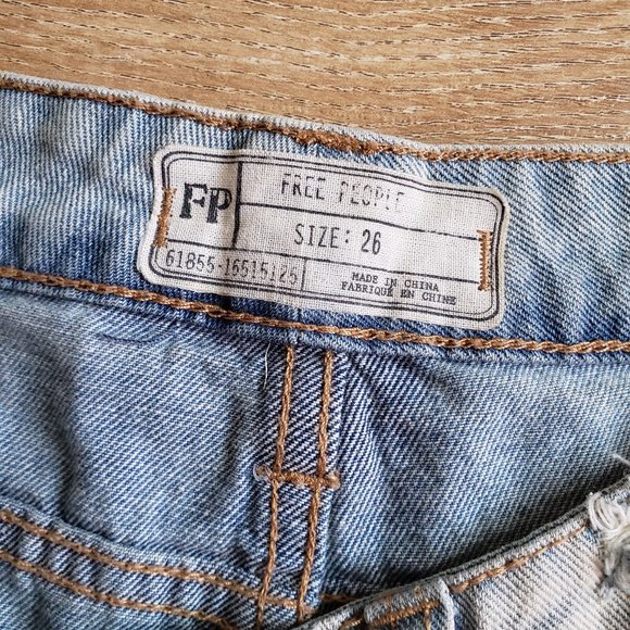 Free People Acid Wash Cutoffs - Picture 5 of 8